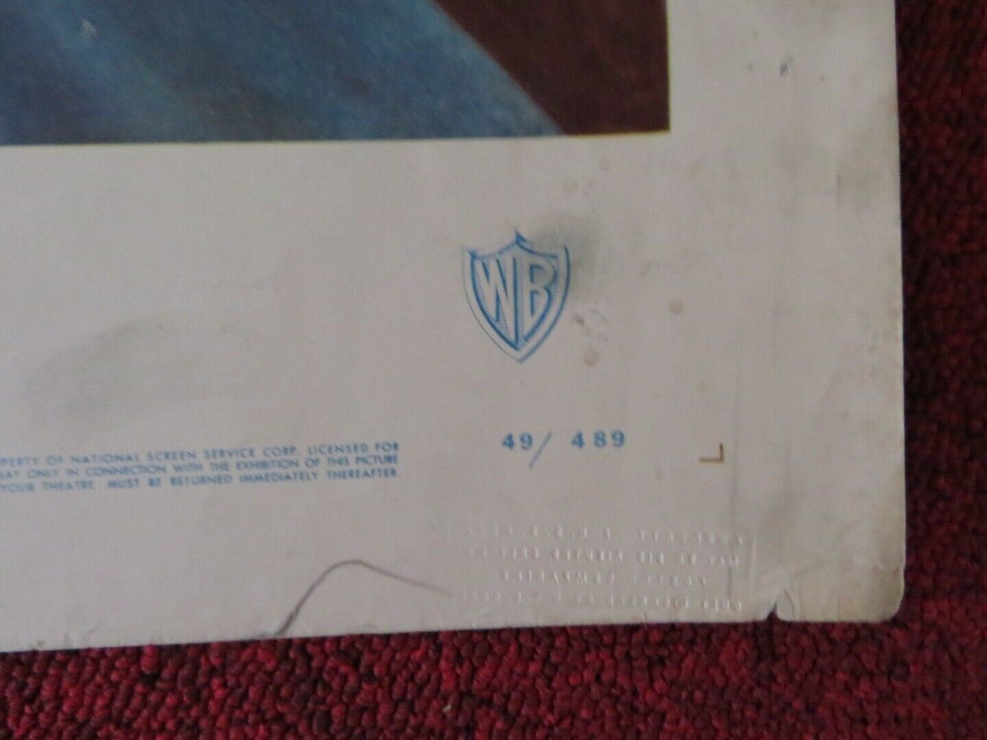 TASK FORCE US HALF SHEET (22"x 28") POSTER GARY COOPER JANE WYATT 1949 Movie posters