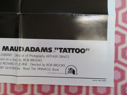 TATTOO US ONE SHEET POSTER BRUCE DERN MAUD ADAMS 1981 Movie posters