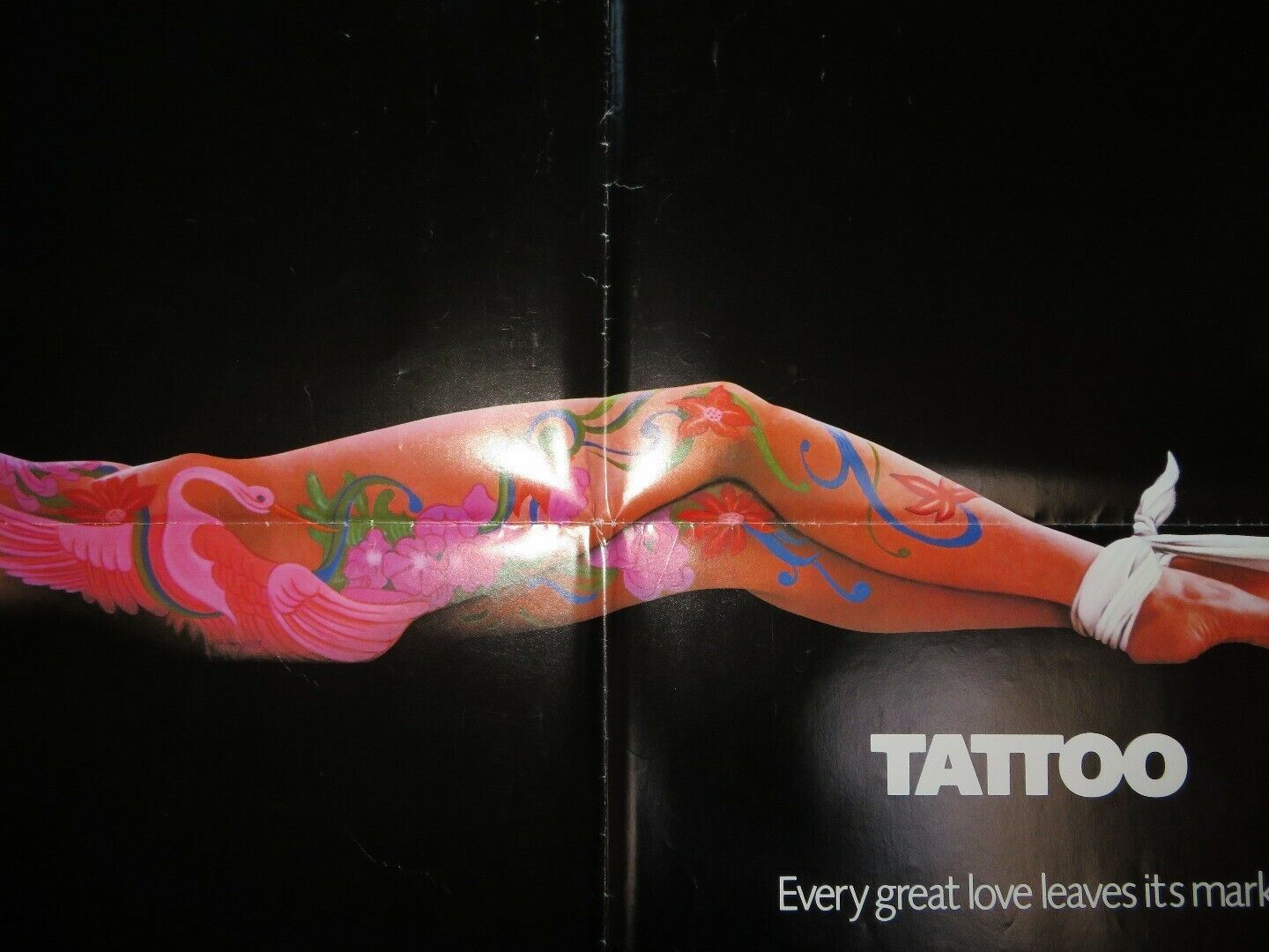 TATTOO US ONE SHEET POSTER BRUCE DERN MAUD ADAMS 1981 Movie posters
