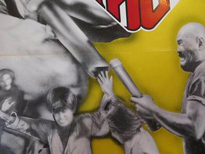 TATTOOED DRAGON KUNG FU US ONE SHEET ROLLED POSTER JIMMY WANG YU 1973/1981 Movie posters