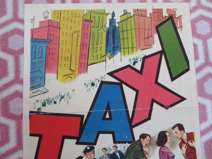 TAXI US INSERT (14"x 36") POSTER DAN DAILEY CONSRANCE SMITH 1953 Movie posters