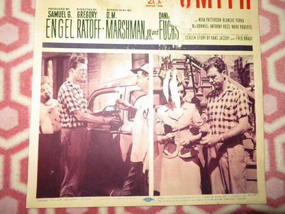 TAXI US INSERT (14"x 36") POSTER DAN DAILEY CONSRANCE SMITH 1953 Movie posters