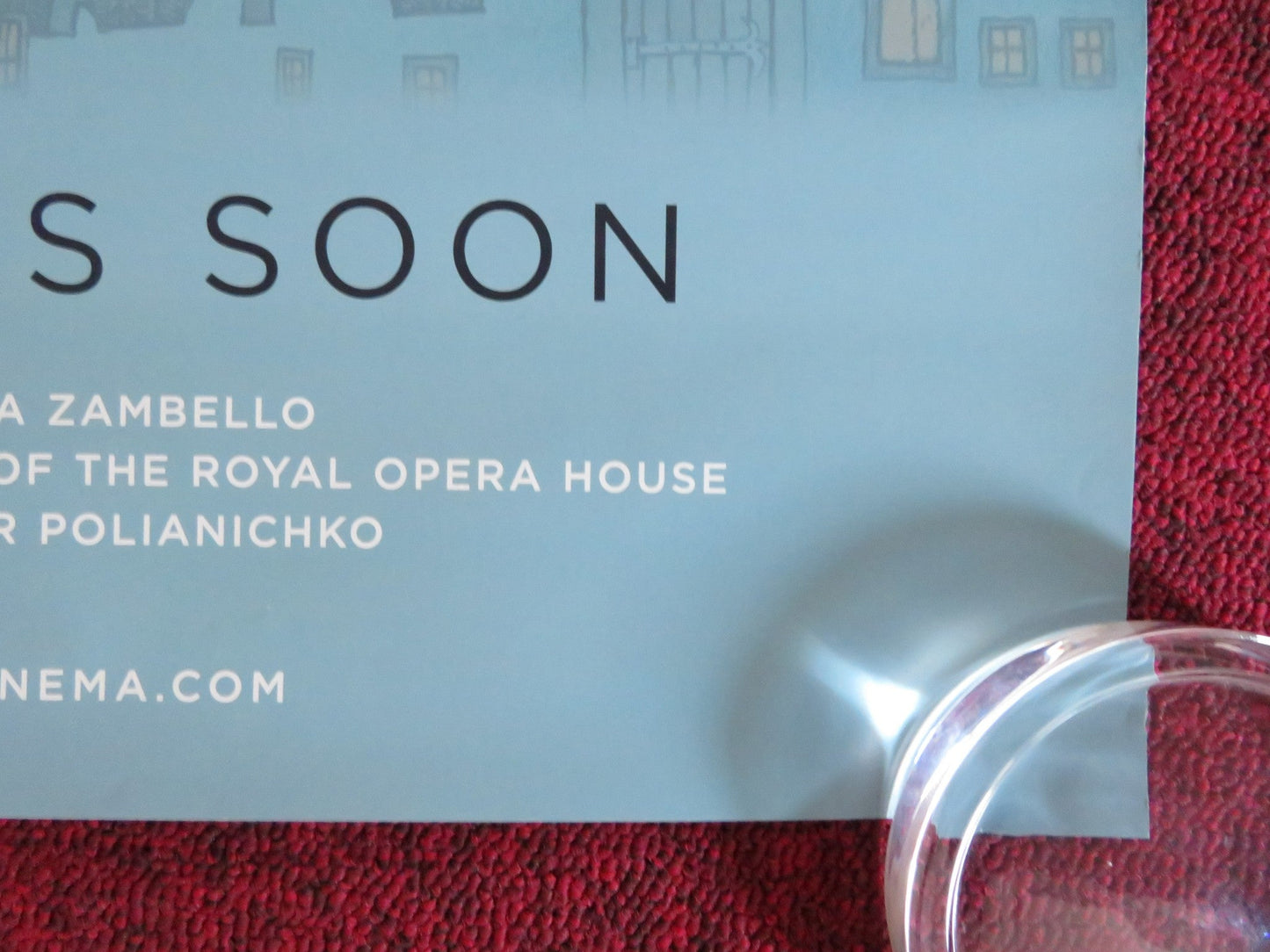 TCHAIKOVSKI: CHEREVICHKI - THE TSARINA'S SLIPPERS 23.5"X 16.5" POSTER Rendezvous Cinema Movie posters