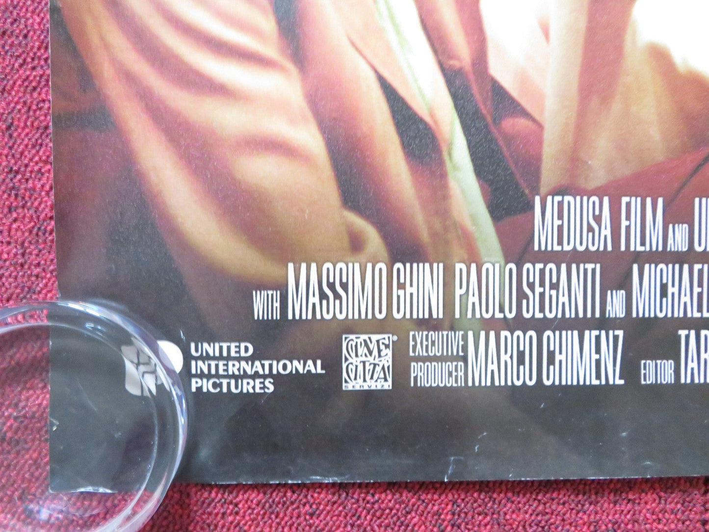 TEA WITH MUSSOLINI UK QUAD (30"x 40") ROLLED POSTER CHER JUDI DENCH 1999 Rendezvous Cinema Movie posters