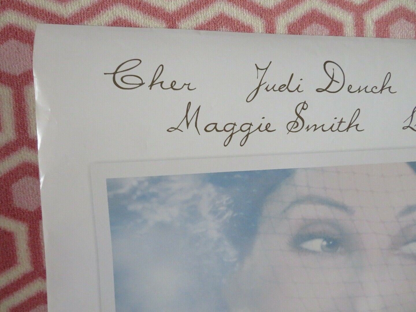 TEA WITH MUSSOLINI US ONE SHEET ROLLED POSTER FRANCO ZEFFIRELLI 1999 Movie posters