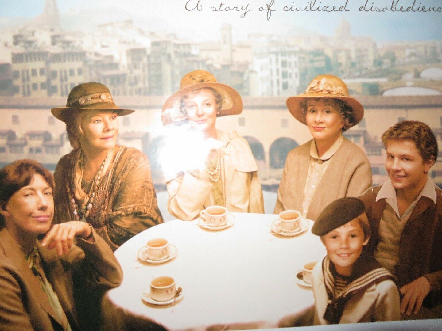 TEA WITH MUSSOLINI US ONE SHEET ROLLED POSTER FRANCO ZEFFIRELLI 1999 Movie posters