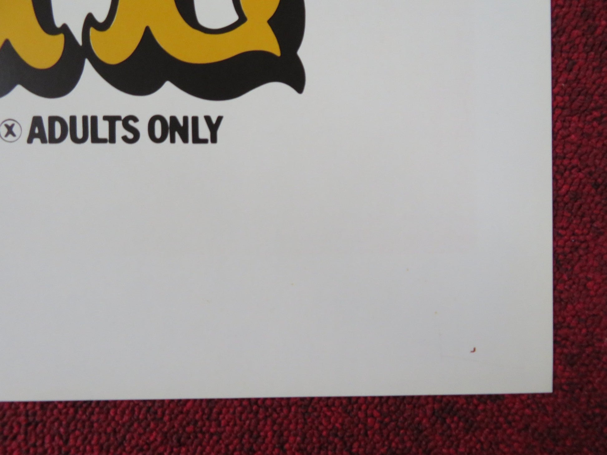 TEACH ME US TRI FOLDED ONE SHEET ROLLED POSTER CHRISTINE SCHUBERTH 1972 Rendezvous Cinema Movie posters