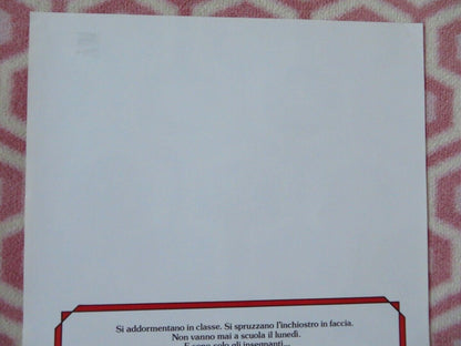 TEACHERS ITALIAN LOCANDINA (27.5"x13") POSTER NICK NOLTE 1984 Movie posters