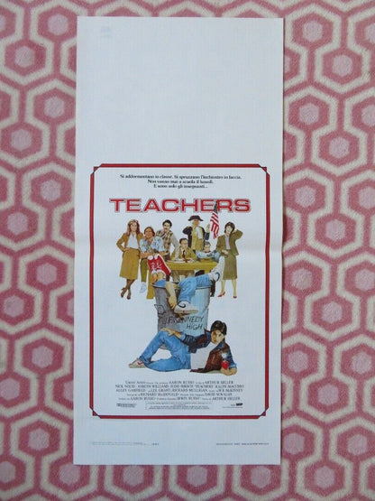TEACHERS ITALIAN LOCANDINA (27.5"x13") POSTER NICK NOLTE 1984 Movie posters