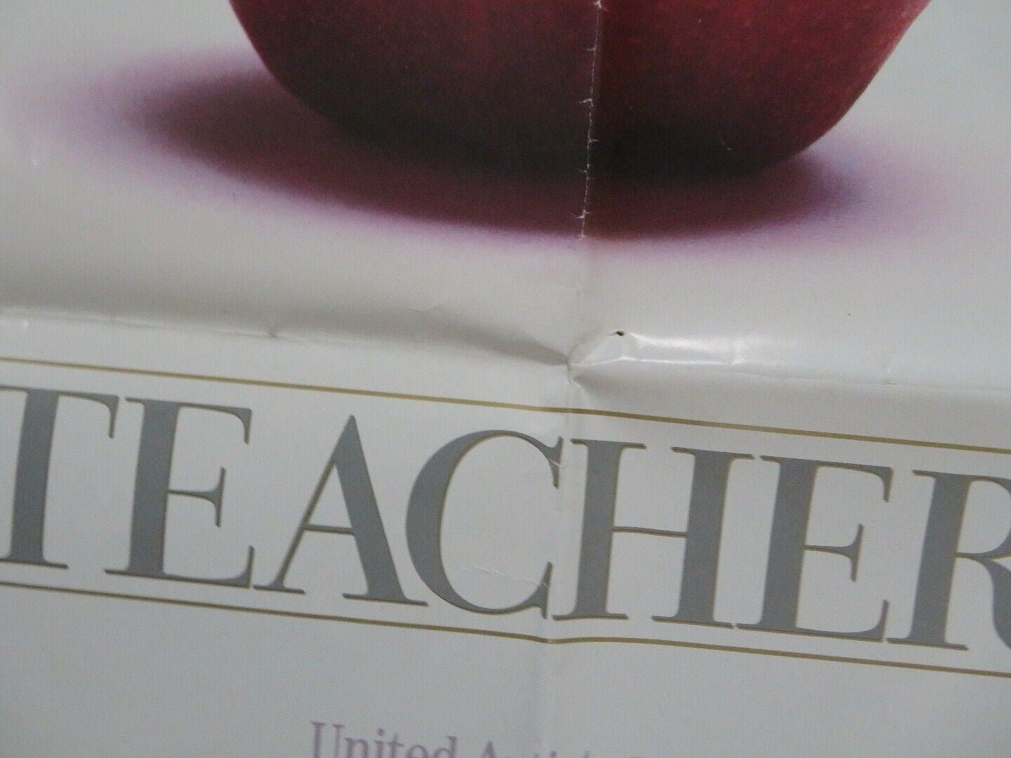 TEACHERS US ONE SHEET POSTER NICK NOLTE JOBETH WILLIAMS 1984 Movie posters