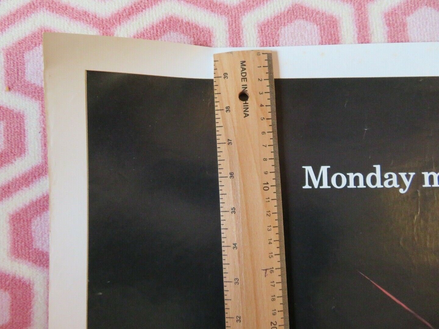 TEACHERS US ONE SHEET ROLLED POSTER NICK NOLTE LEE GRANT 1984 Movie posters