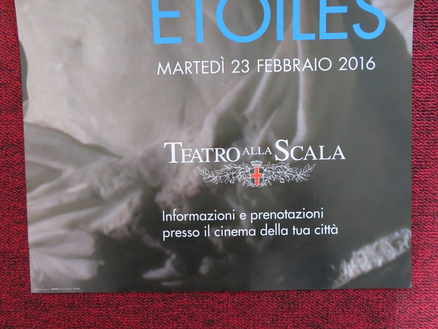 TEATRO ALLA SCALA GALA DES ETOILES ITALIAN LOCANDINA POSTER RACHMANINOV 2015 Rendezvous Cinema Movie posters