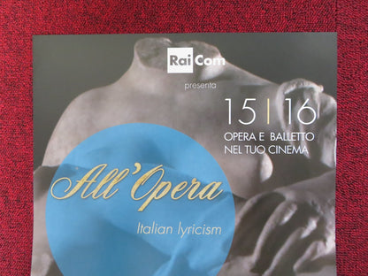 TEATRO ALLA SCALA GALA DES ETOILES ITALIAN LOCANDINA POSTER RACHMANINOV 2015 Rendezvous Cinema Movie posters