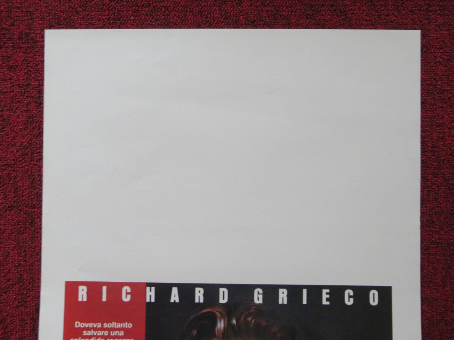 TEEN AGENT ITALIAN LOCANDINA POSTER RICHARD GRIECO LINDA HUNT 1991 Rendezvous Cinema Movie posters