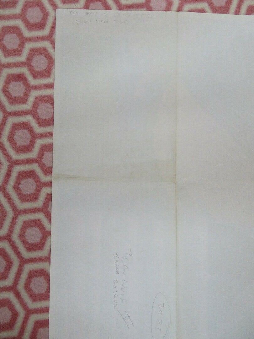 TEEN WOLF TOO SPANISH (39.5"X 27.5") ROLLED POSTER JASON BATEMAN 1987 Movie posters