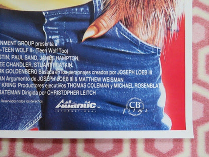 TEEN WOLF TOO SPANISH (39.5"X 27.5") ROLLED POSTER JASON BATEMAN 1987 Movie posters