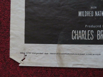 TEENAGE REBEL FOLDED US ONE SHEET POSTER GINGER ROGERS MICHAEL RENNIE 1656 Movie posters