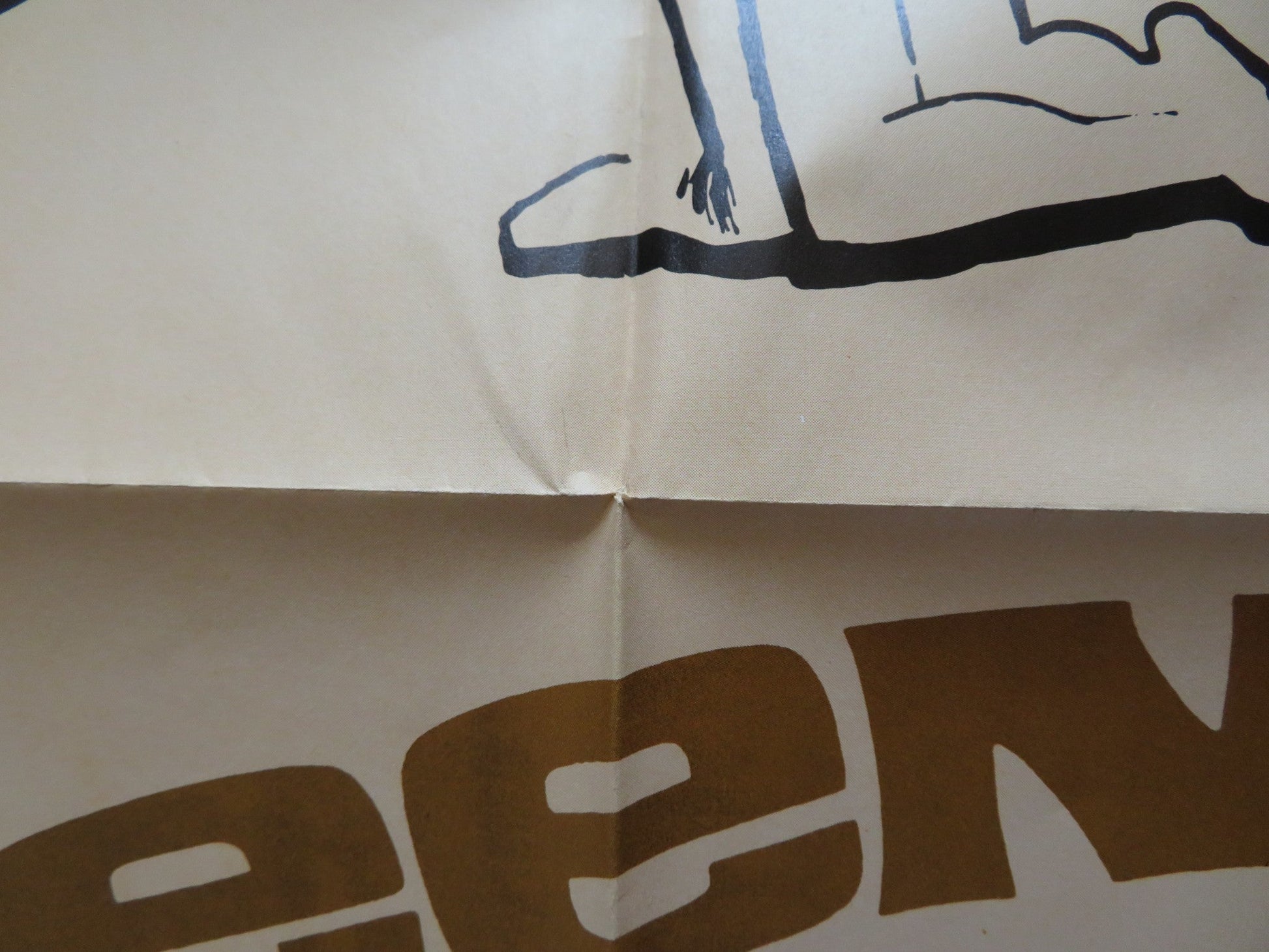 TEENAGE REBELLION FOLDED US ONE SHEET POSTER BURT TOPPER NORMAN HERMAN 1967 Rendezvous Cinema Movie posters