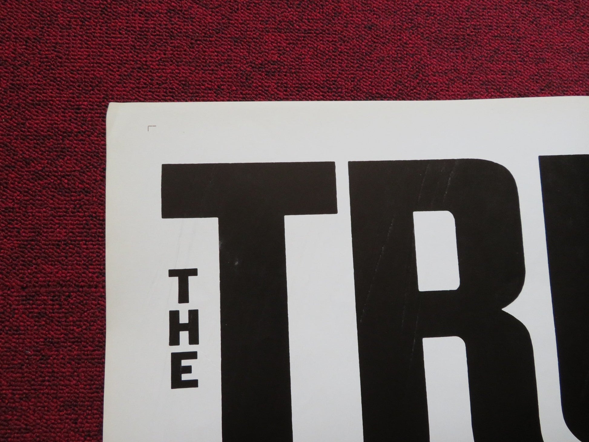 TEENAGE REBELLION FOLDED US ONE SHEET POSTER BURT TOPPER NORMAN HERMAN 1967 Rendezvous Cinema Movie posters