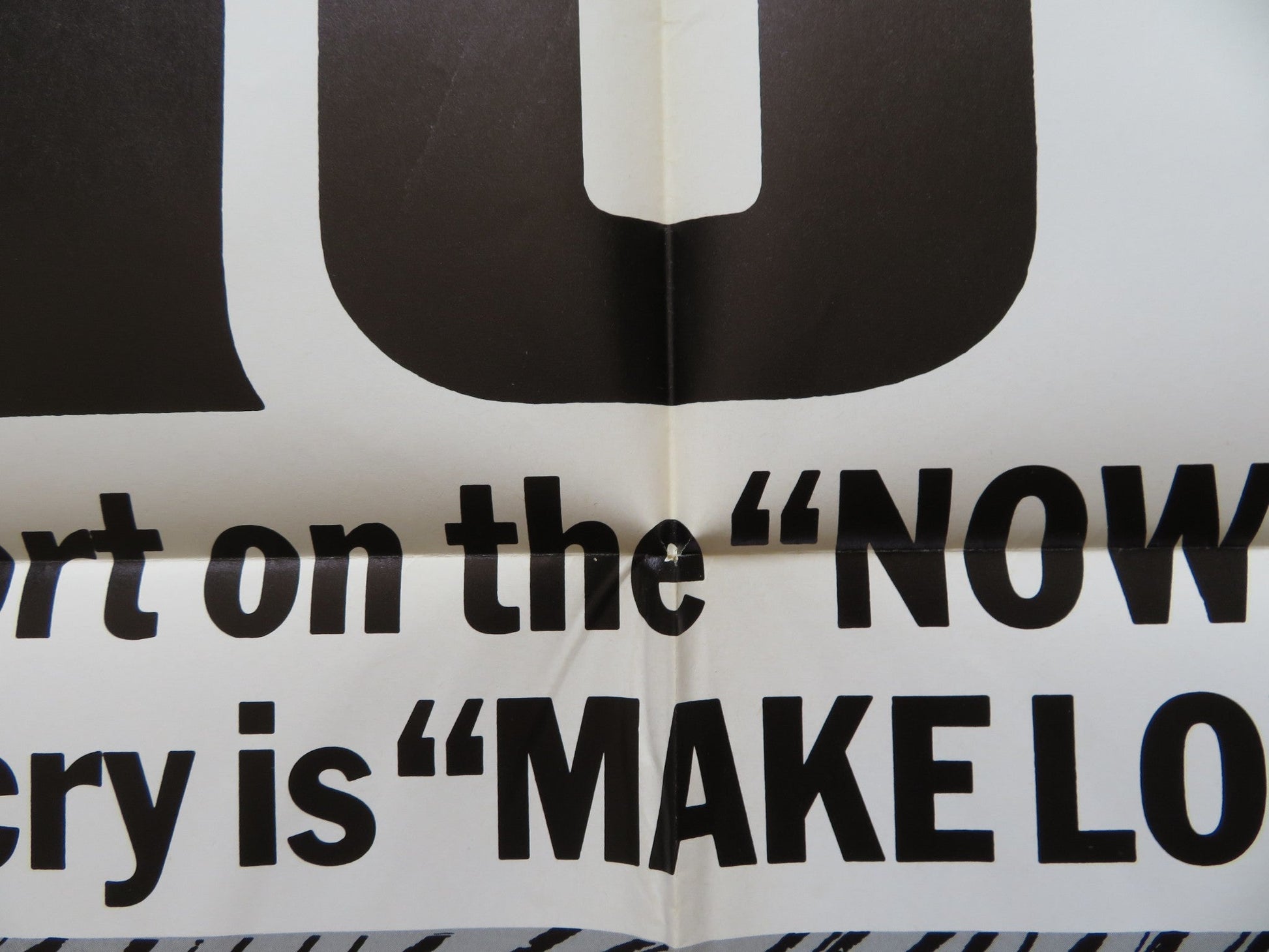 TEENAGE REBELLION FOLDED US ONE SHEET POSTER BURT TOPPER NORMAN HERMAN 1967 Rendezvous Cinema Movie posters