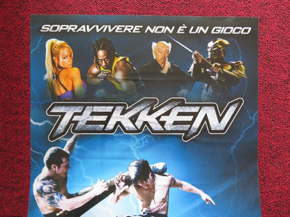 TEKKEN ITALIAN LOCANDINA (27"x13") POSTER JON FOO KELLY OVERTON 2010 - Rendezvous Cinema