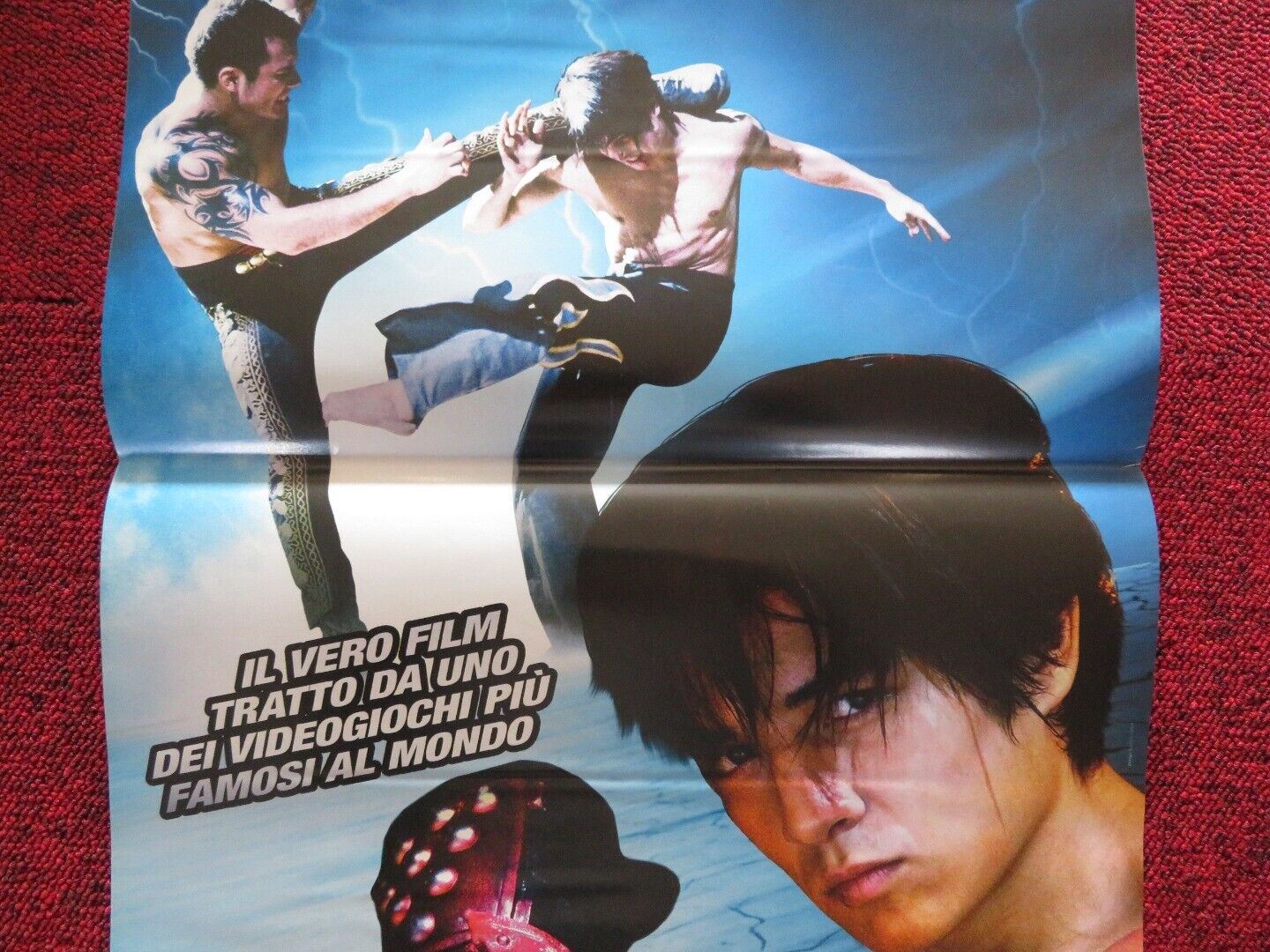TEKKEN ITALIAN LOCANDINA (27"x13") POSTER JON FOO KELLY OVERTON 2010 - Rendezvous Cinema