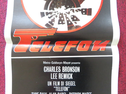 TELEFON ITALIAN LOCANDINA POSTER CHARLES BRONSON LEE RIMICK 1977 Rendezvous Cinema Movie posters