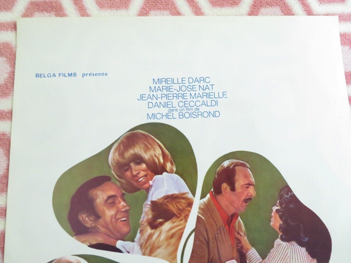 TELL ME YOU LOVE ME/ DIS - MOI QUE LU M'AINES BELGIUM (21.5"x 14.5") POSTER 1974 Movie posters