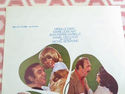 TELL ME YOU LOVE ME/ DIS - MOI QUE LU M'AINES BELGIUM (21.5"x 14.5") POSTER 1974 Movie posters