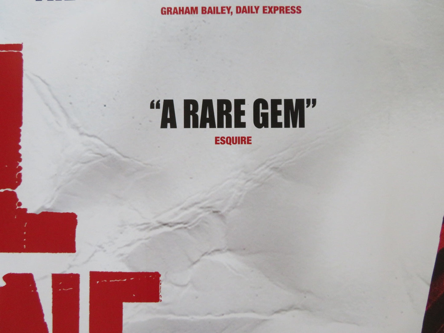 TELL NO ONE UK QUAD (30"x 40") ROLLED POSTER FRANCOIS CLUZET MARIE - J CROZE 2006 Rendezvous Cinema Movie posters