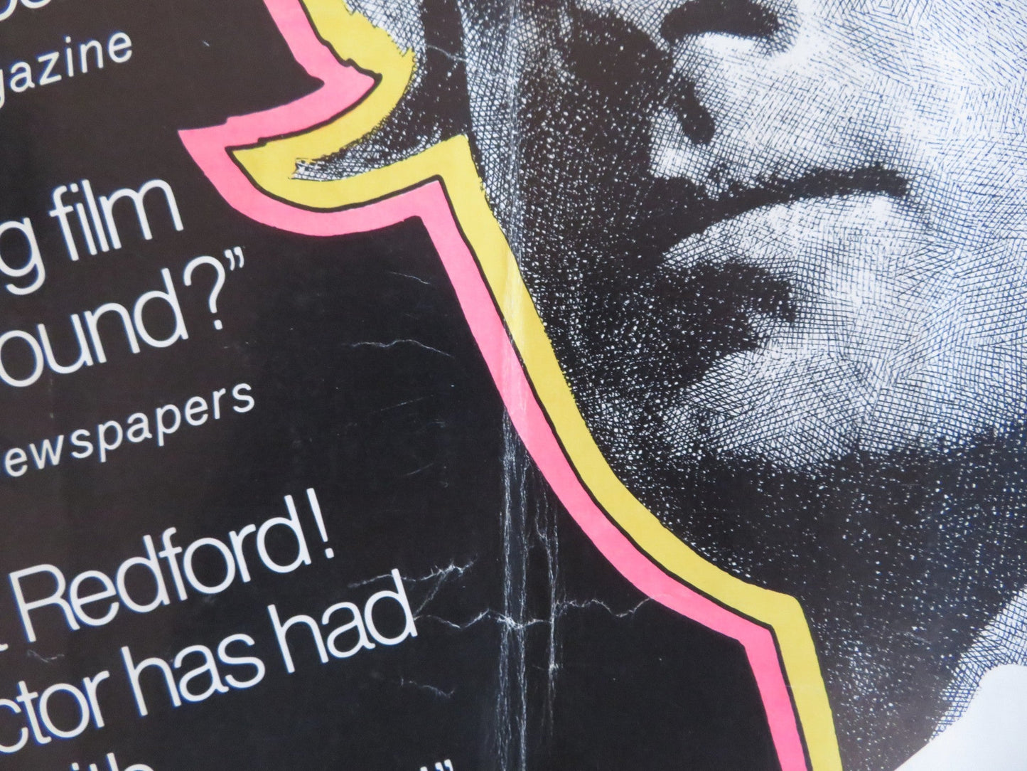 TELL THEM WILLIE BOY IS HERE US HALF SHEET (22"x 28") POSTER ROBERT REDFORD 1970 Rendezvous Cinema Movie posters