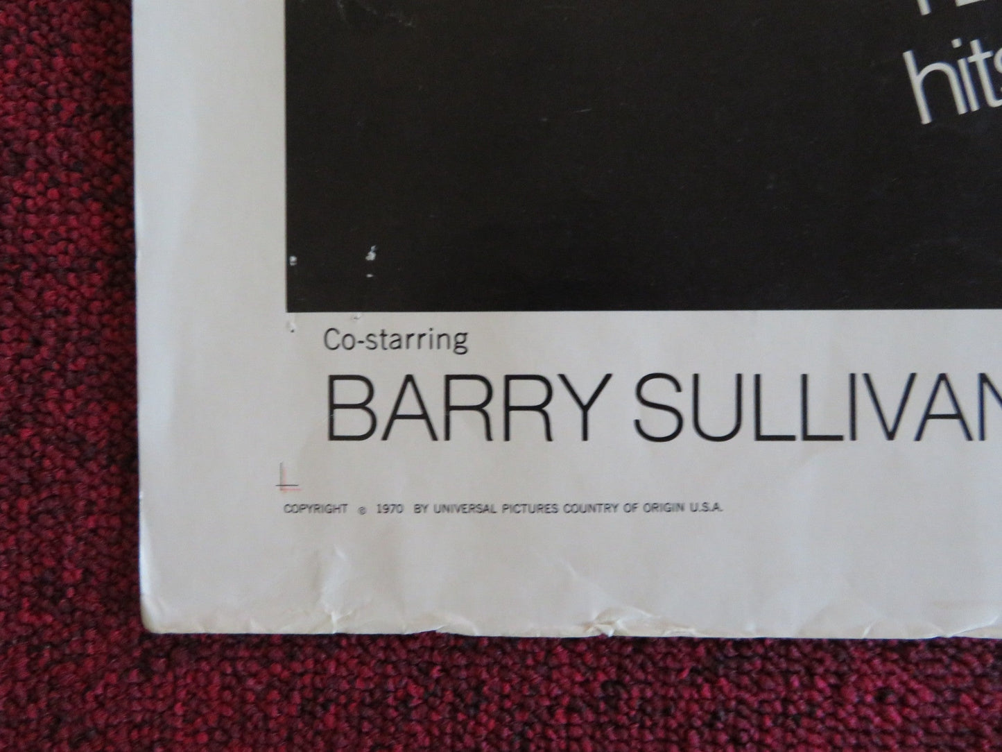 TELL THEM WILLIE BOY IS HERE US HALF SHEET (22"x 28") POSTER ROBERT REDFORD 1970 Rendezvous Cinema Movie posters