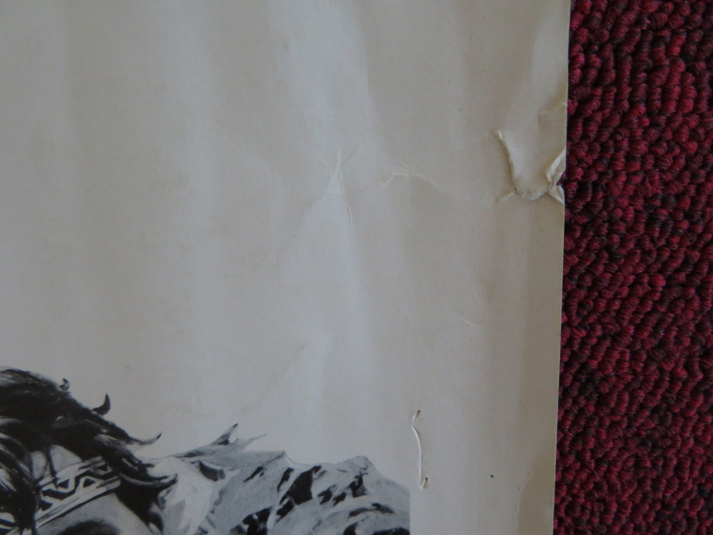 TELL THEM WILLIE BOY IS HERE US HALF SHEET (22"x 28") POSTER ROBERT REDFORD 1970 Rendezvous Cinema Movie posters