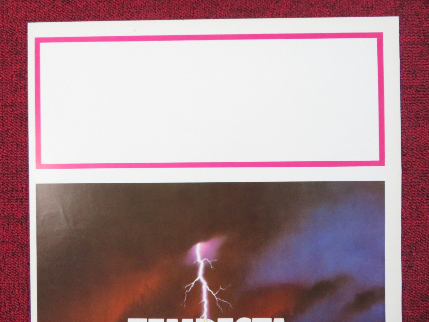 TEMPEST ITALIAN LOCANDINA POSTER JOHN CASSAVETES GENA ROWLANDS 1982 Rendezvous Cinema Movie posters