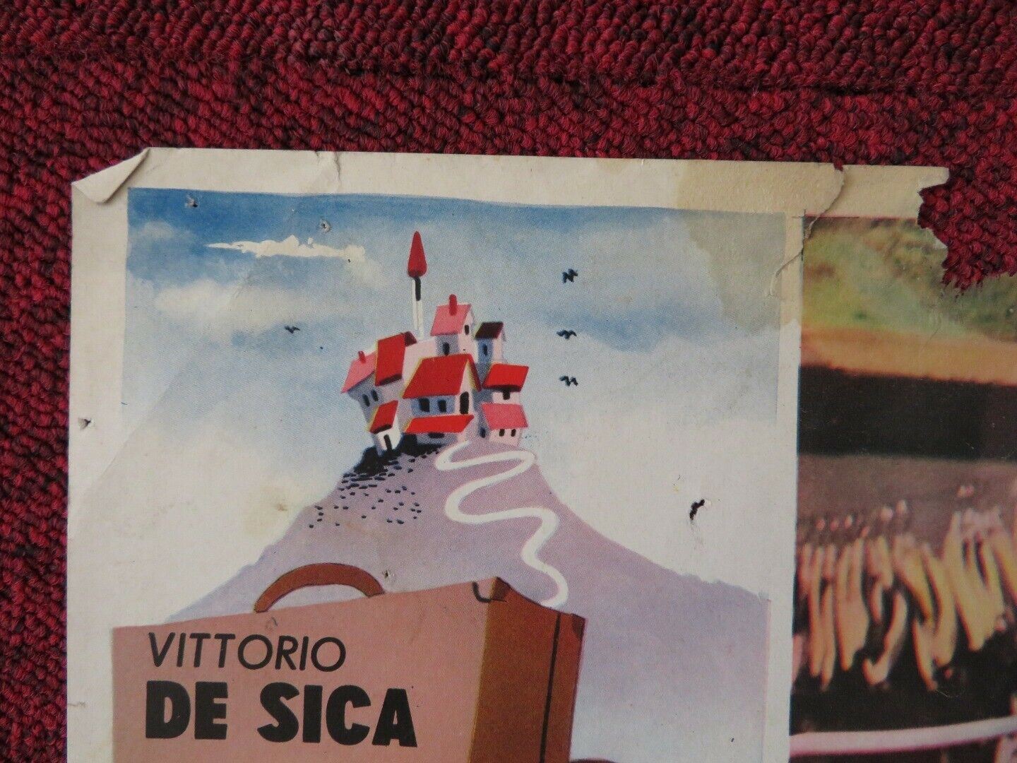 TEMPO DI VILLEGGIATURA / TIME OF VACATION - A ITALIAN FOTOBUSTA POSTER 1956 - Rendezvous Cinema