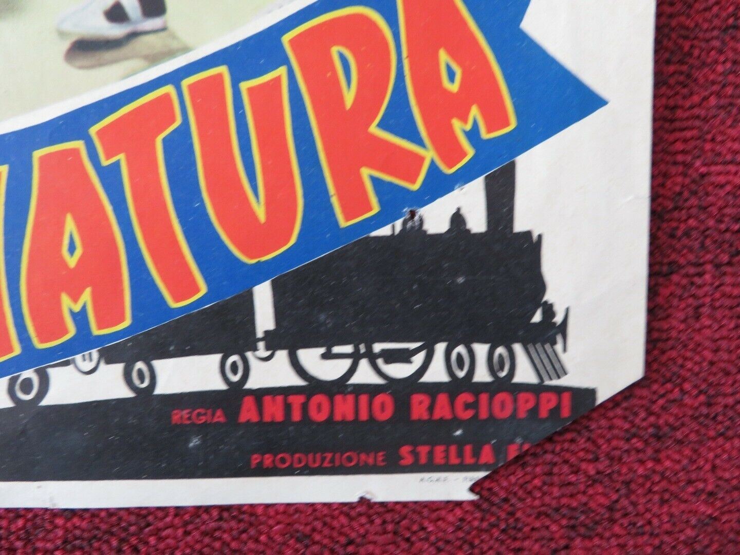 TEMPO DI VILLEGGIATURA / TIME OF VACATION - C ITALIAN FOTOBUSTA POSTER 1956 Movie posters