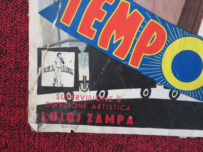 TEMPO DI VILLEGGIATURA / TIME OF VACATION - C ITALIAN FOTOBUSTA POSTER 1956 Movie posters