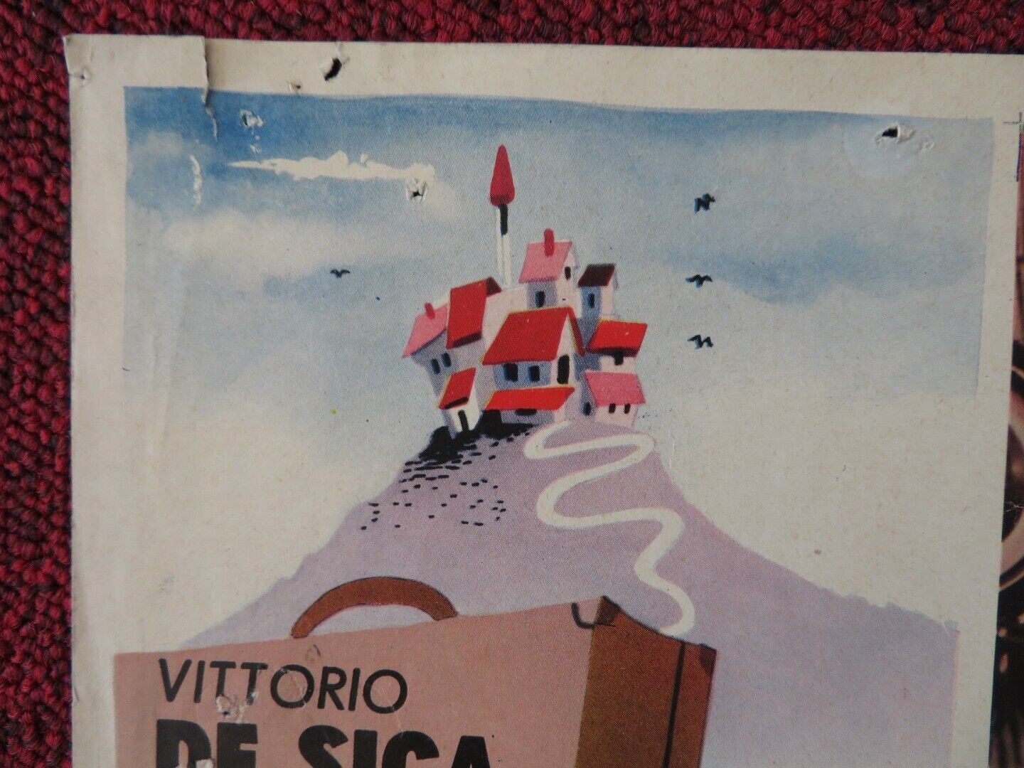 TEMPO DI VILLEGGIATURA / TIME OF VACATION - D ITALIAN FOTOBUSTA POSTER 1956 Movie posters