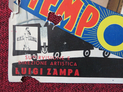 TEMPO DI VILLEGGIATURA / TIME OF VACATION - D ITALIAN FOTOBUSTA POSTER 1956 Movie posters