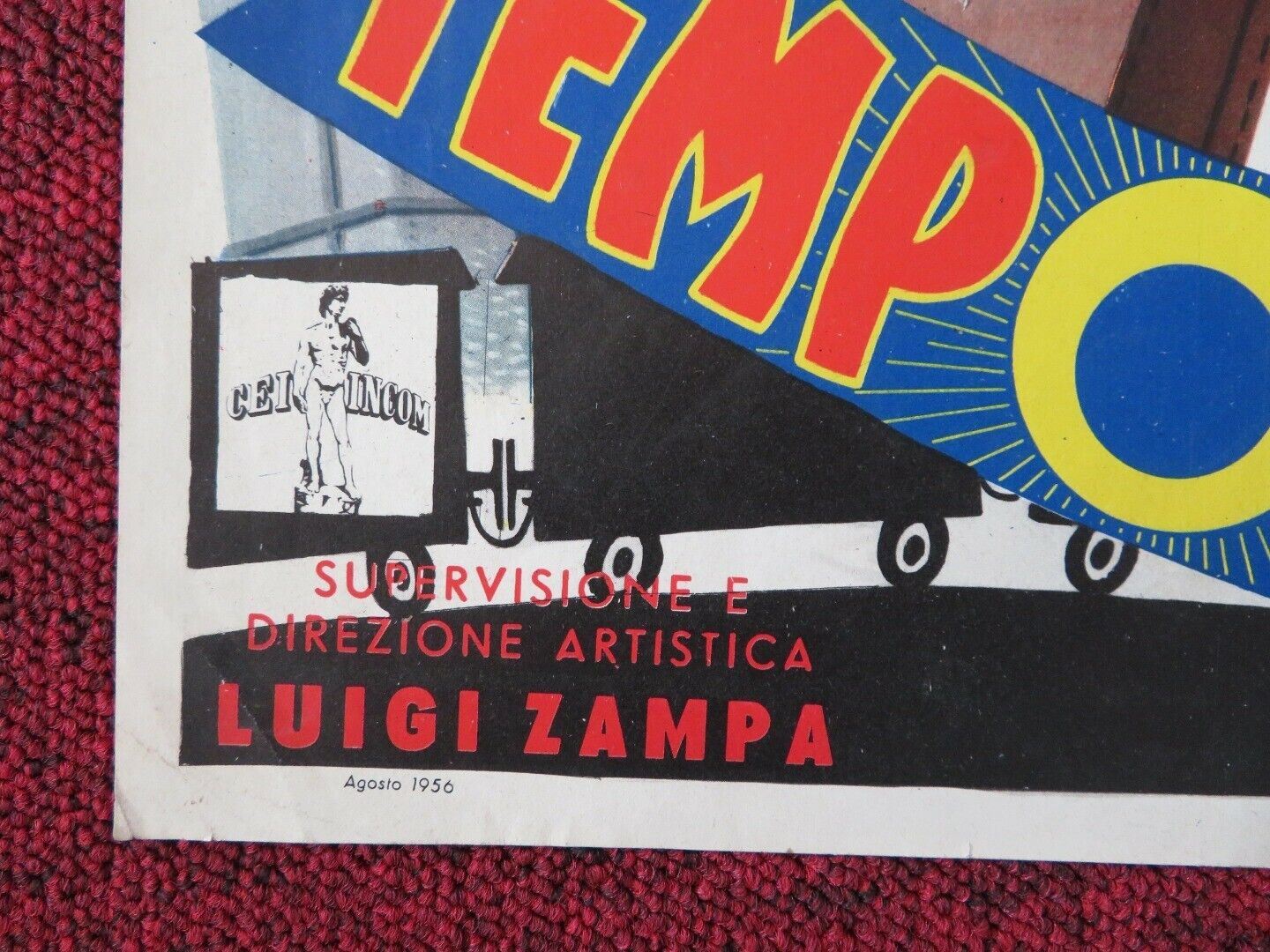 TEMPO DI VILLEGGIATURA / TIME OF VACATION - E ITALIAN FOTOBUSTA POSTER 1956 Movie posters