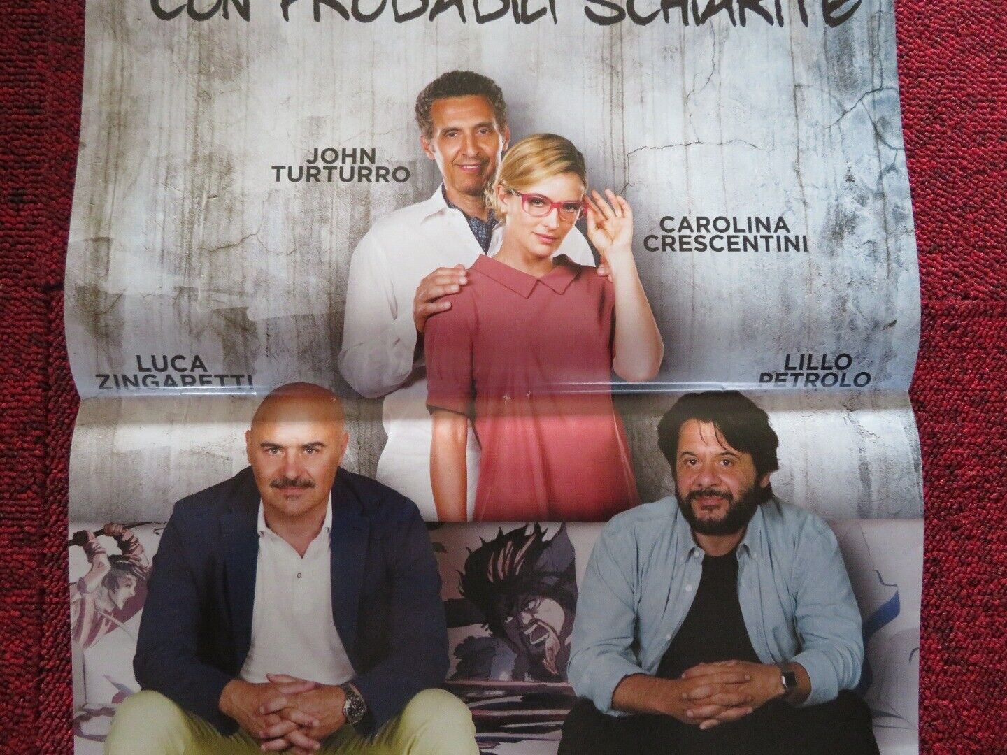 TEMPO INSTABILE CON PROBABILI SCHIARITE ITALIAN LOCANDINA(27"x12.5") POSTER '15 - Rendezvous Cinema