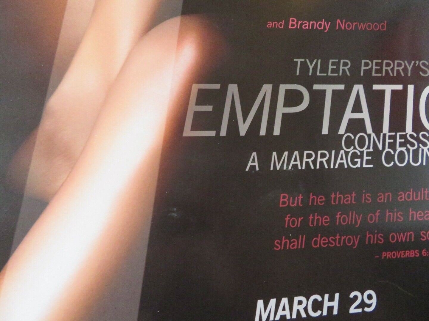 TEMPTATION: CONFESSIONS OF A MARRIAGE COUNSELOR US ONE SHEET ROLLED POSTER 2013 Movie posters