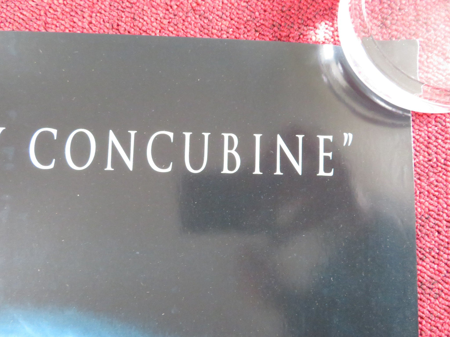 TEMPTRESS MOON US ONE SHEET ROLLED POSTER LESLIE CHEUNG GONG LI 1996 Rendezvous Cinema Movie posters