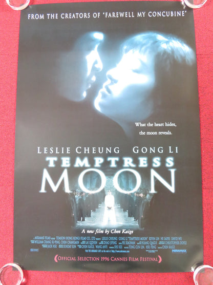 TEMPTRESS MOON US ONE SHEET ROLLED POSTER LESLIE CHEUNG GONG LI 1996 Rendezvous Cinema Movie posters