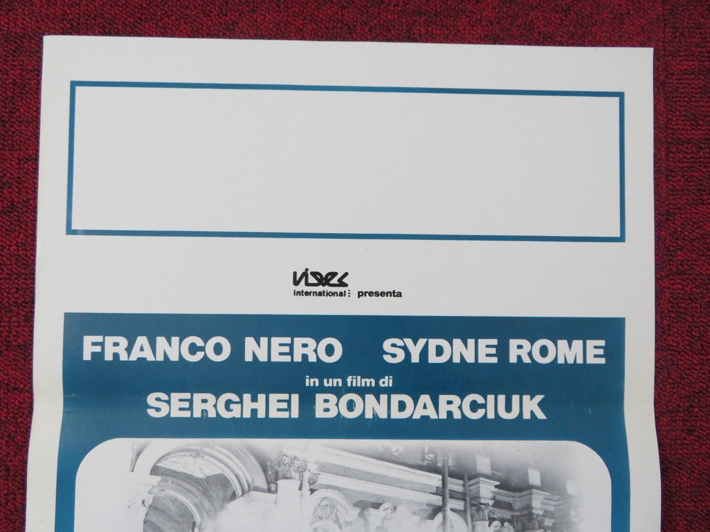 TEN DAYS THAT SHOOK THE WORLD ITALIAN LOCANDINA POSTER FRANCO NERO 1982 Rendezvous Cinema Movie posters