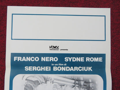 TEN DAYS THAT SHOOK THE WORLD ITALIAN LOCANDINA POSTER FRANCO NERO 1982 Rendezvous Cinema Movie posters