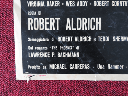 TEN SECONDS TO HELL ITALIAN FOTOBUSTA POSTER JEFF CHANDLER JACK PALANCE 1959 Rendezvous Cinema Movie posters