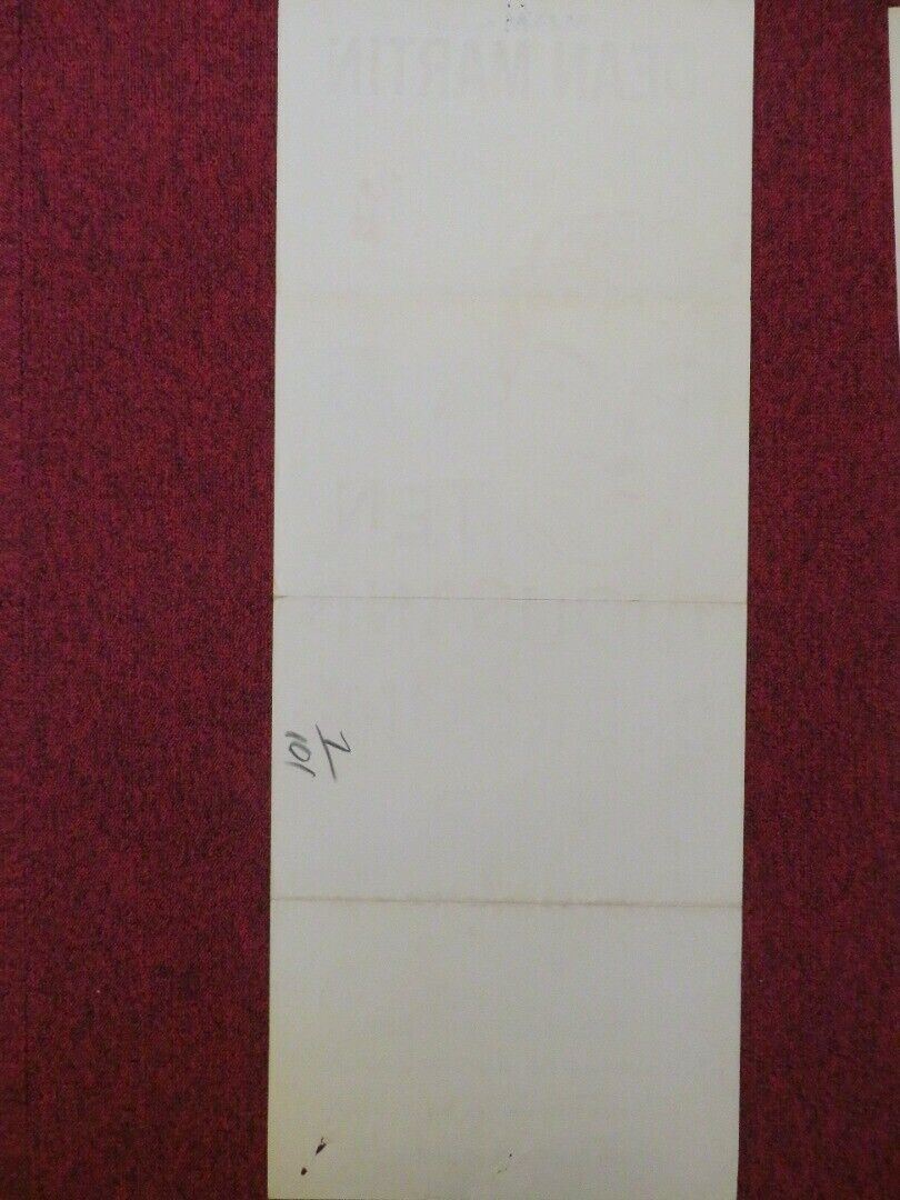 TEN THOUSAND BEDROOMS US INSERT (14"x 36") POSTER DEAN MARTIN 1957 Movie posters