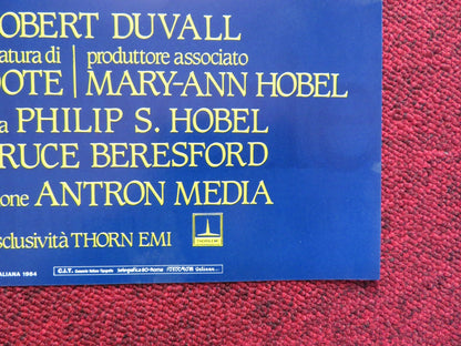 TENDER MERCIES - D ITALIAN FOTOBUSTA POSTER ROBERT DUVALL TESS HARPER 1983 Rendezvous Cinema Movie posters