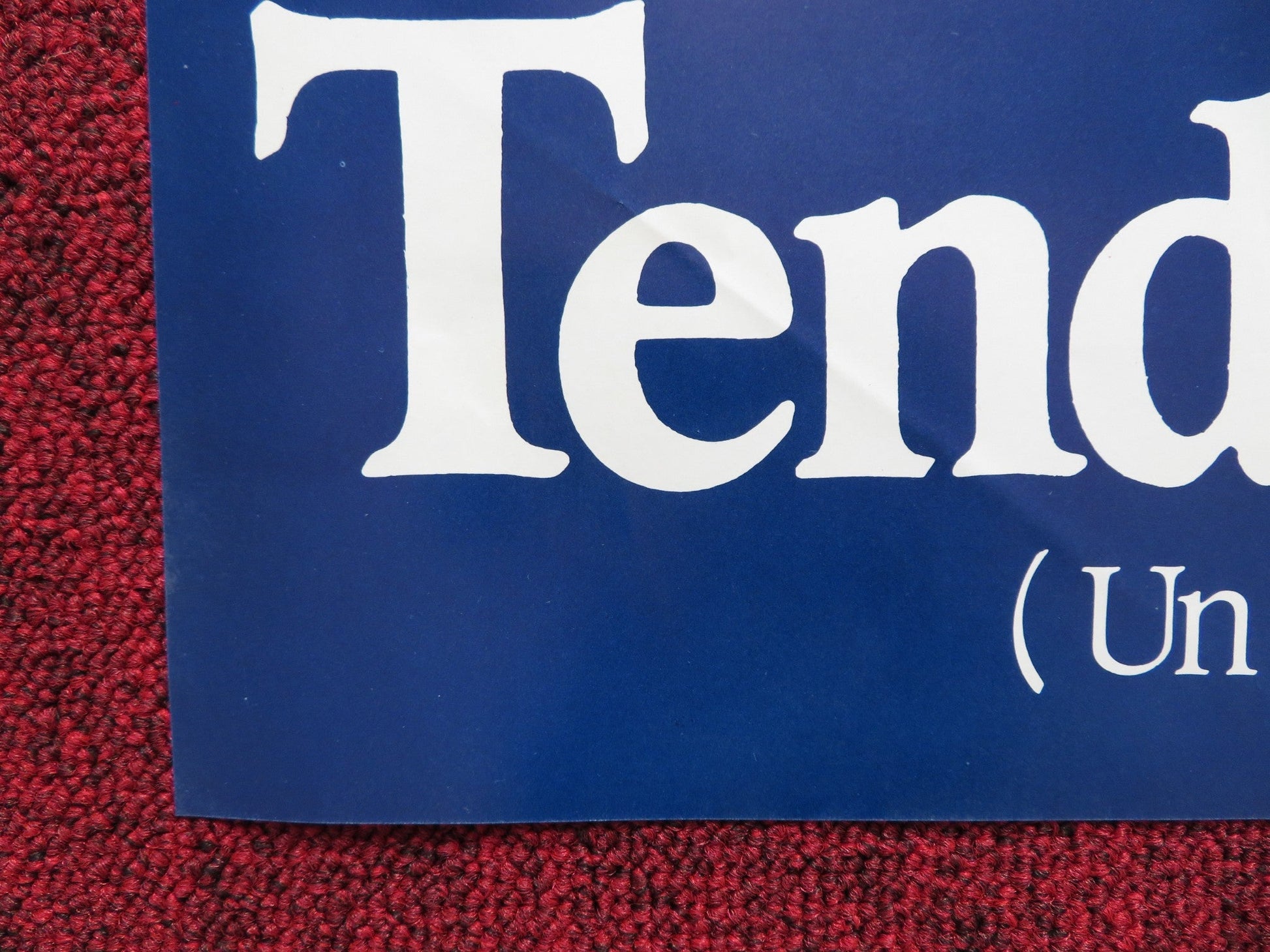 TENDER MERCIES - D ITALIAN FOTOBUSTA POSTER ROBERT DUVALL TESS HARPER 1983 Rendezvous Cinema Movie posters